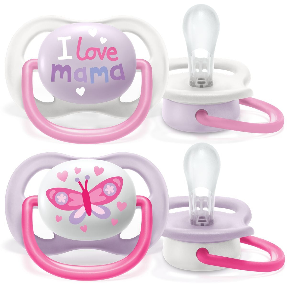 Avent – Sucette Air 0–6 Mois Fille