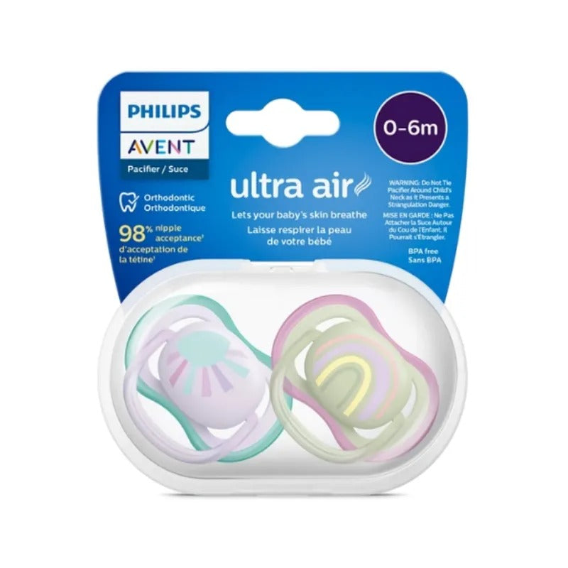 Avent – Sucette Air 0–6 Mois Fille