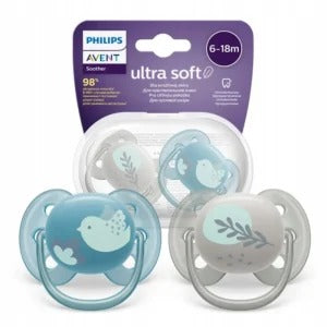 Avent – Sucette Soft 6–18 Mois Garçon
