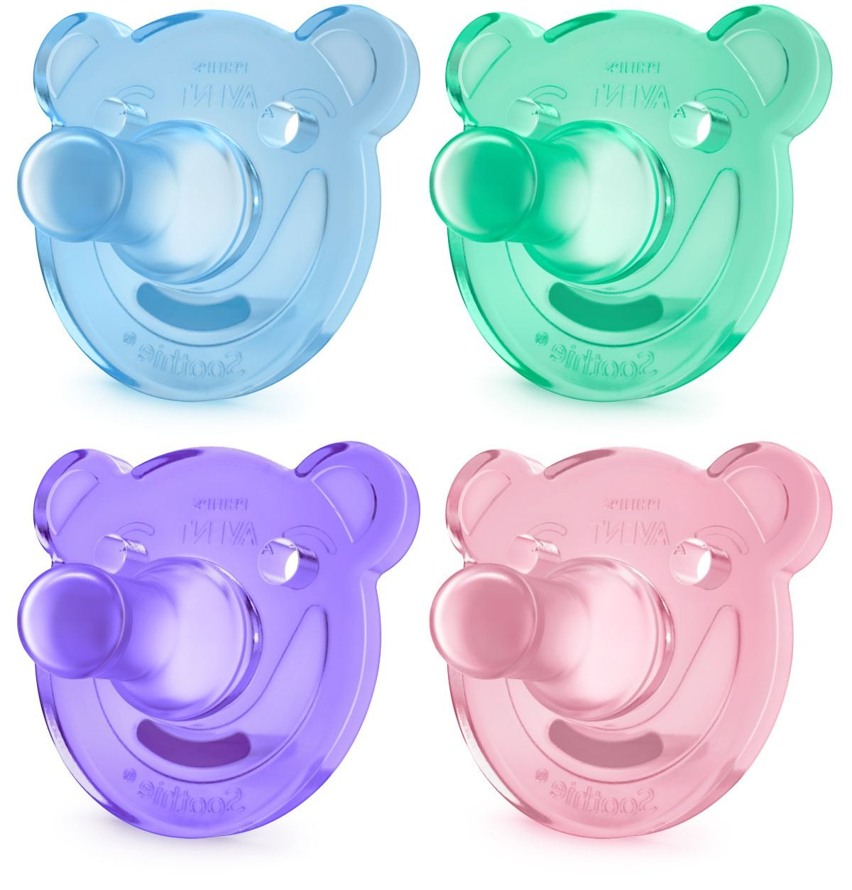 Avent – Sucettes Shapes Mixed 0–3 Mois