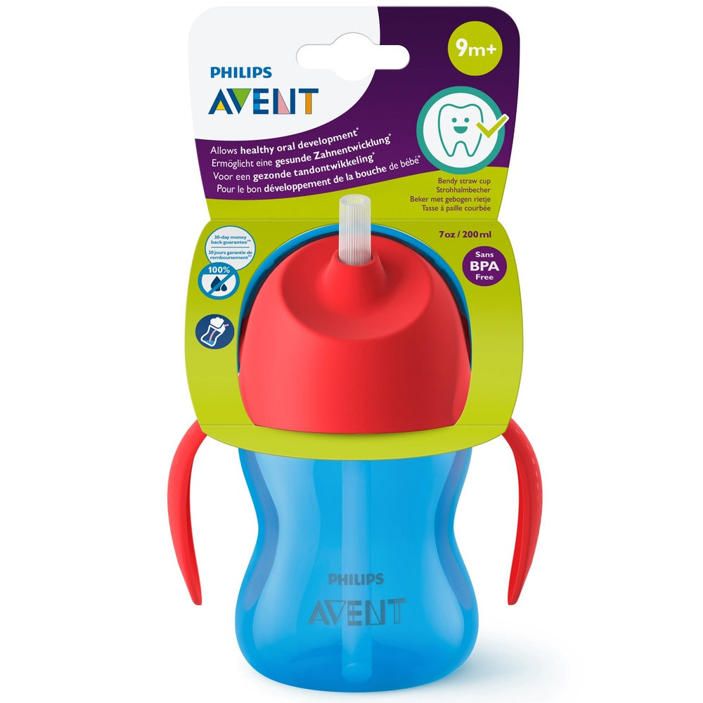 Avent – Tasse à Paille 200 ml – 9M+