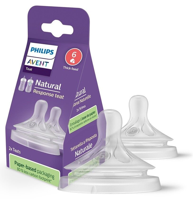 Avent – Tétine Natural 3M+ – 2 Pièces