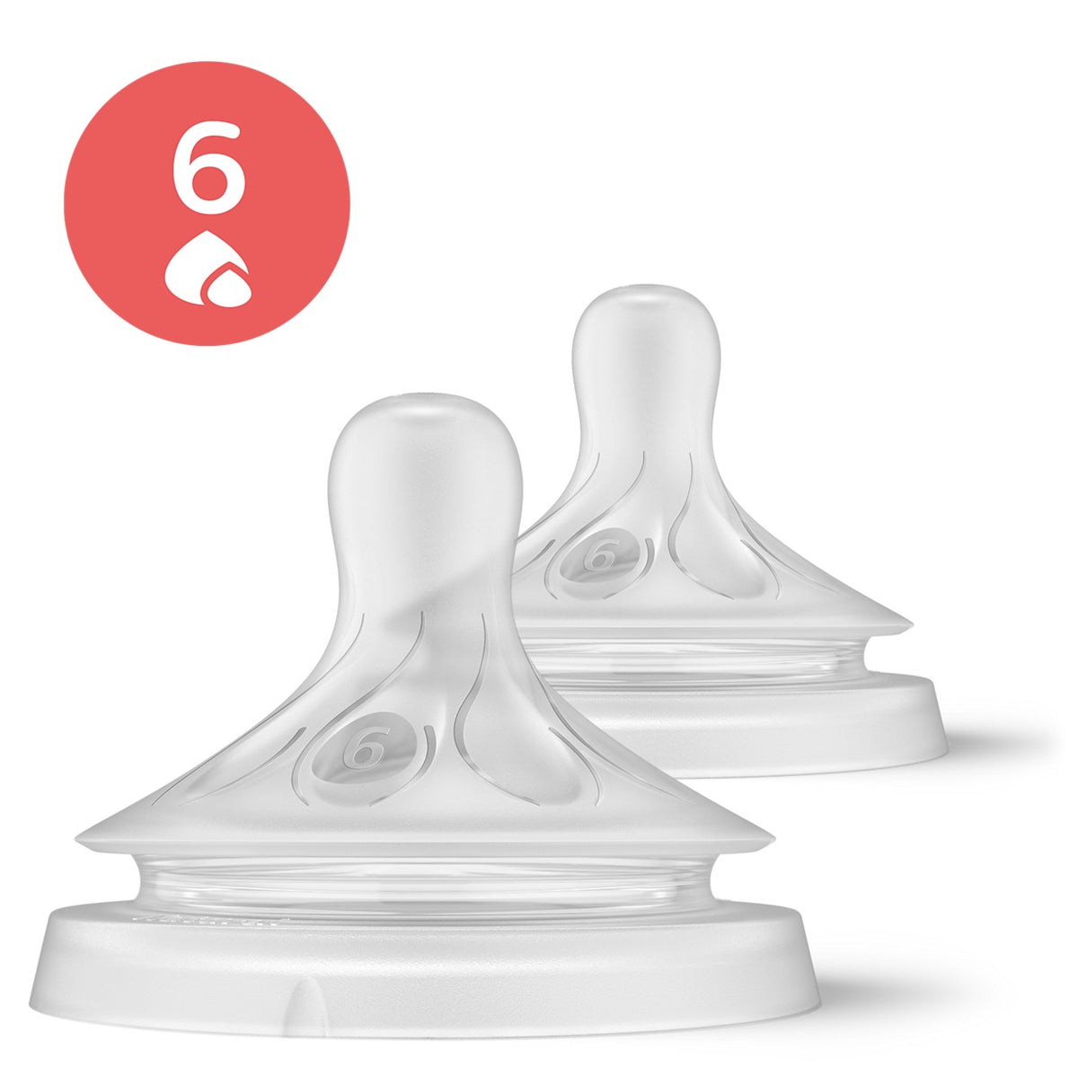 Avent – Tétine Natural 3M+ – 2 Pièces