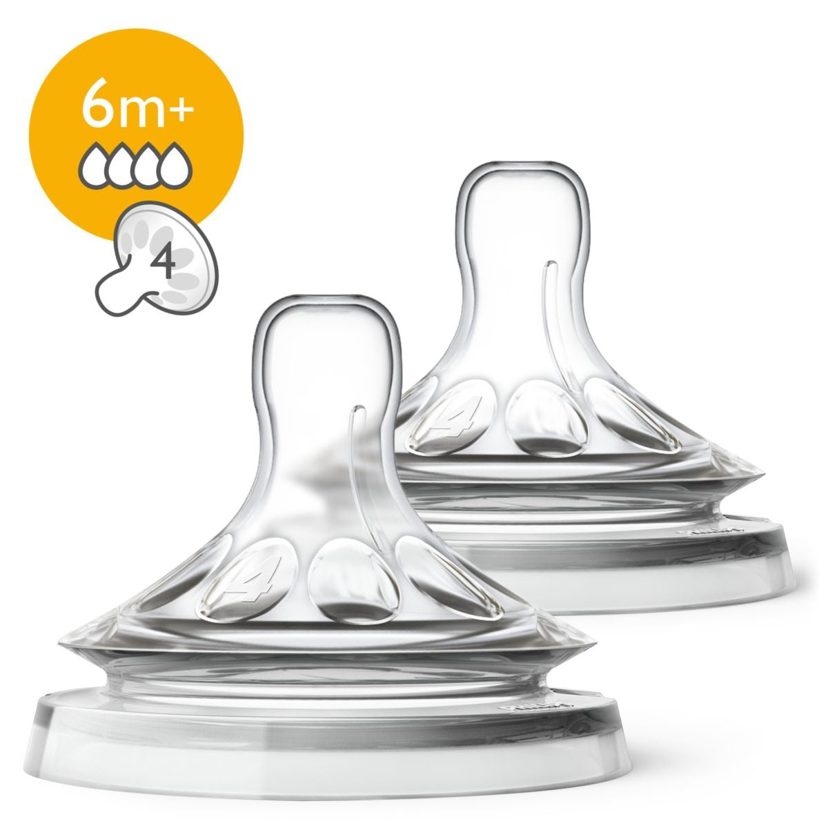 Avent – Tétine Natural 6M+