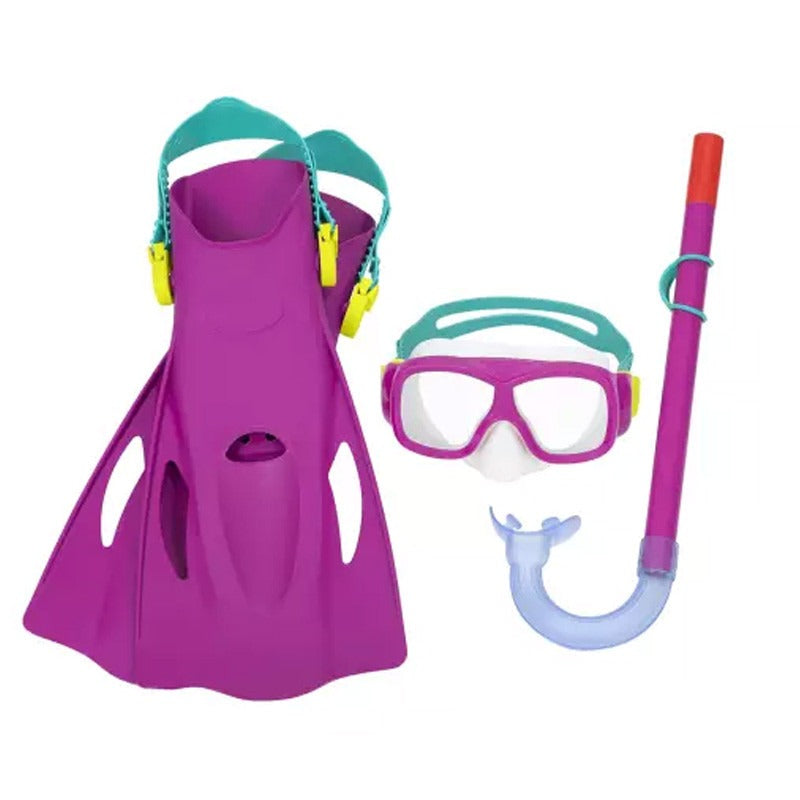 Bestway – Kit de Plongée avec Tuba, Masque et Palmes