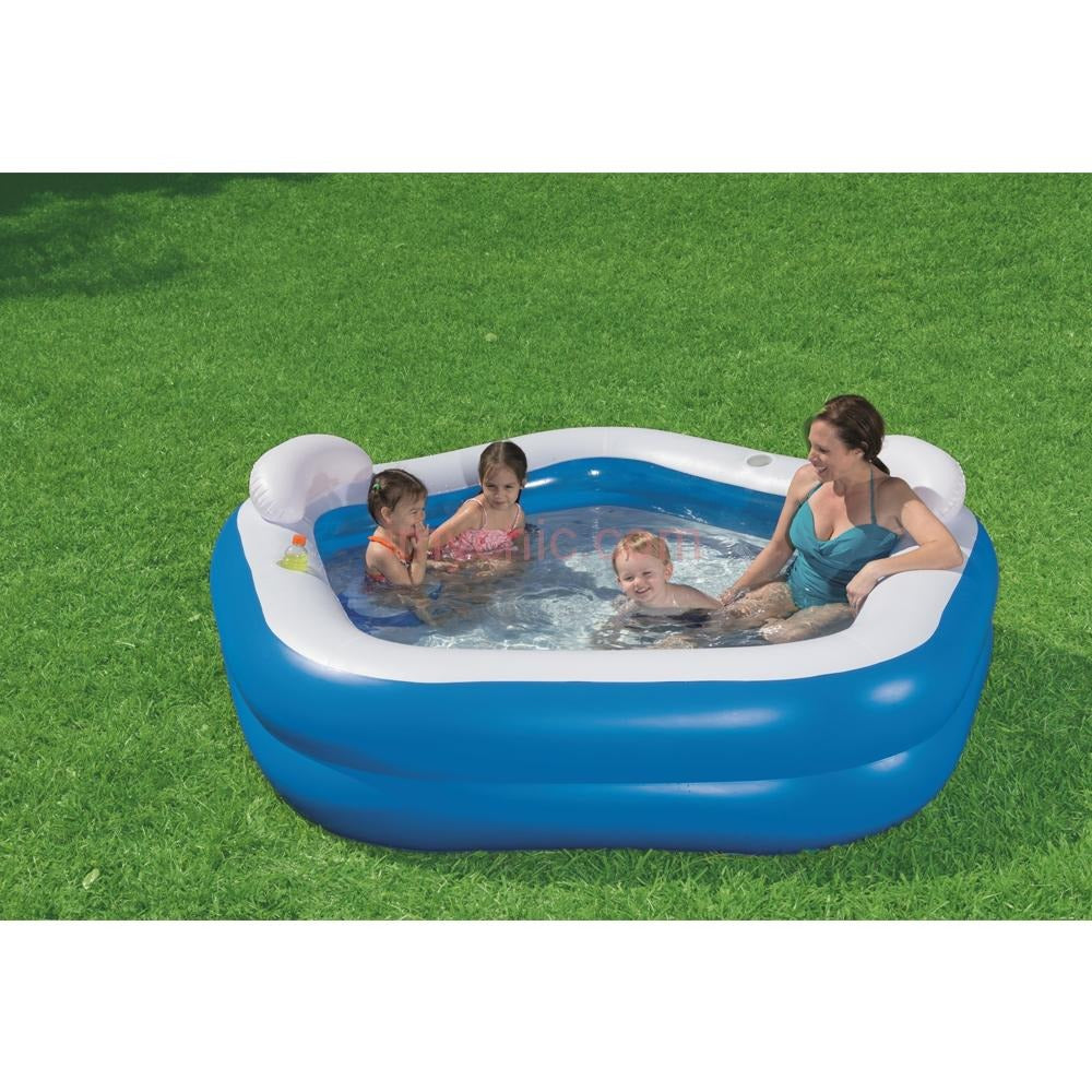Bestway – Piscine Gonflable 213 × 207 × 69 cm