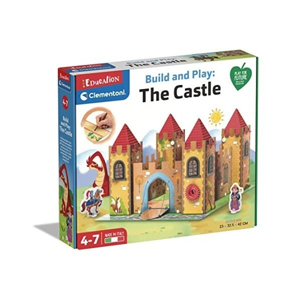 Clementoni – Assemble et Joue : Le Château