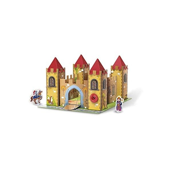 Clementoni – Assemble et Joue : Le Château