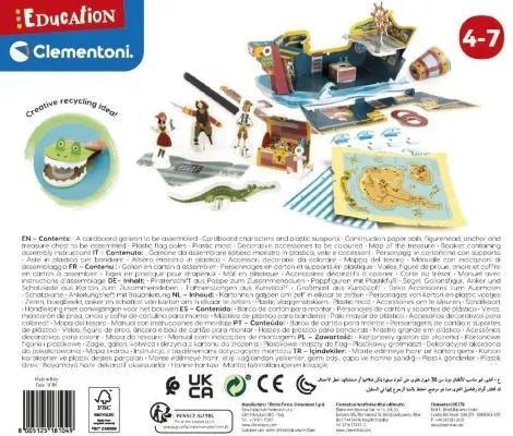 Clementoni – Assemble et Joue : Le Galion