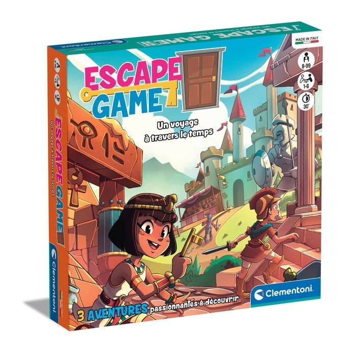 Clementoni – Escape Game : Un Voyage à Travers le Temps
