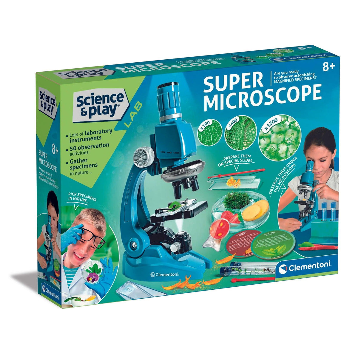 Clementoni – Microscope 1200 Deluxe