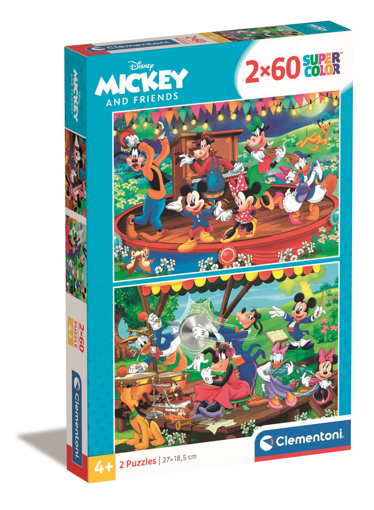 Clementoni – Puzzle 2 × 60 Pièces