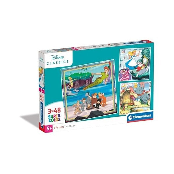 Clementoni – Puzzle 3 × 48 Pièces