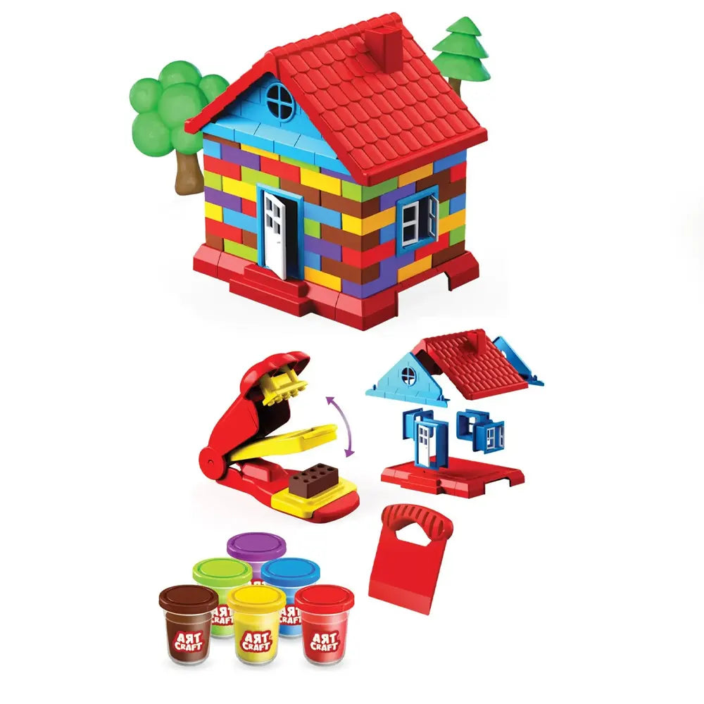 DEDE – Coffret Maison en Pâte à Modeler 600 g | Dès 3 Ans