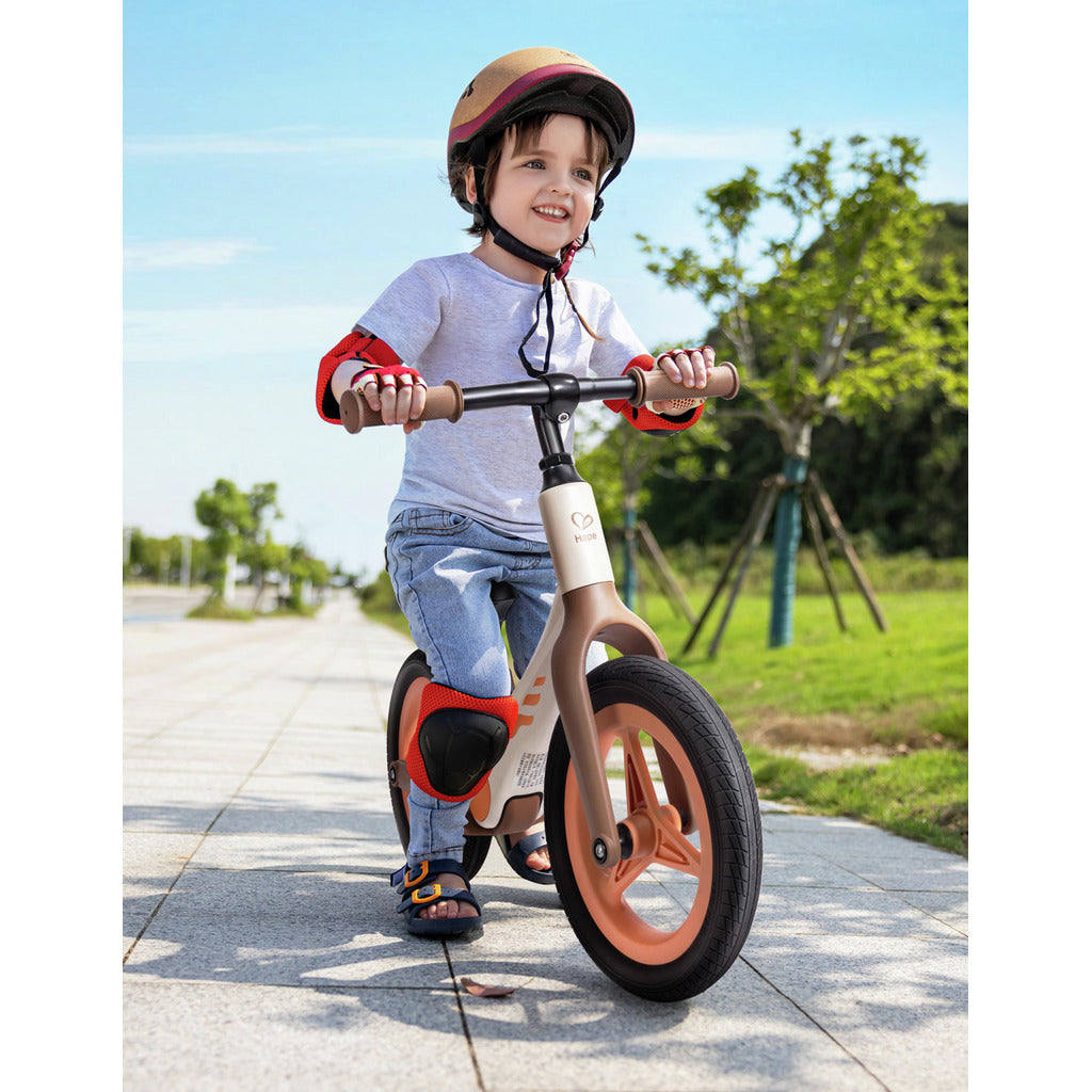 Hape - Vélo d'apprentissage pour équilibristes, beige
