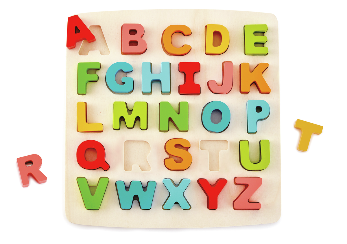 Hape - Puzzle à grosses pièces alphabet
