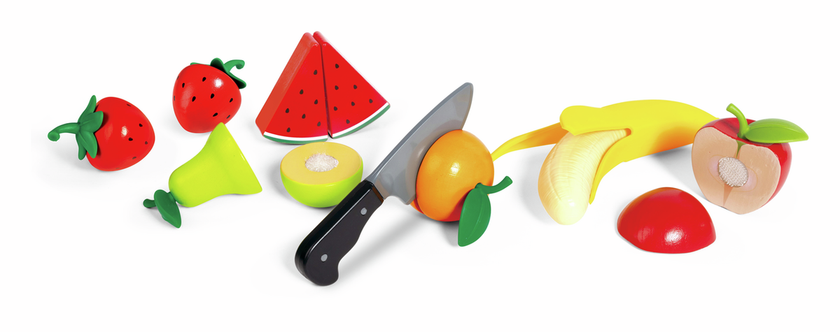 Set - de fruits frais à découper