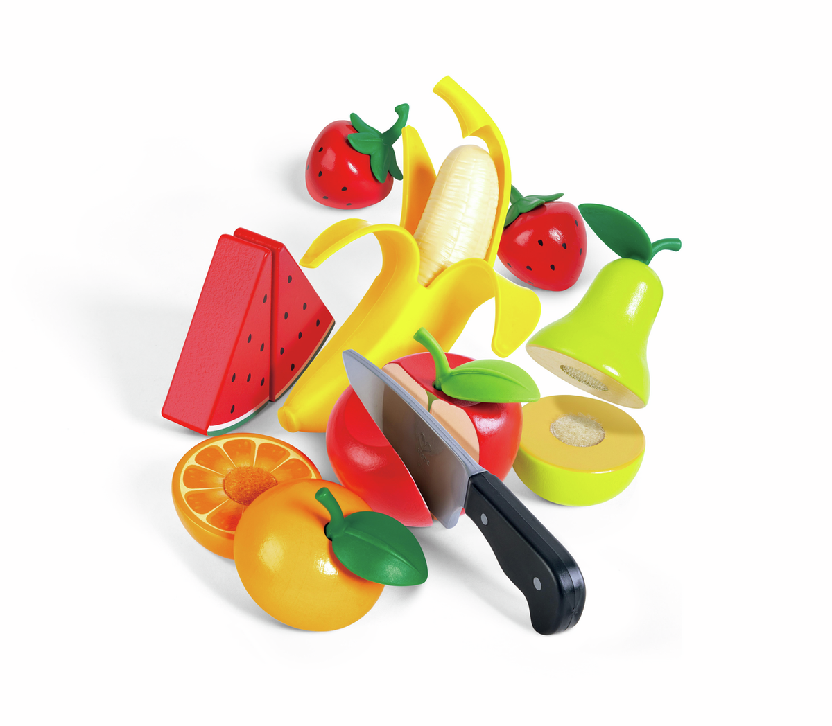 Set - de fruits frais à découper