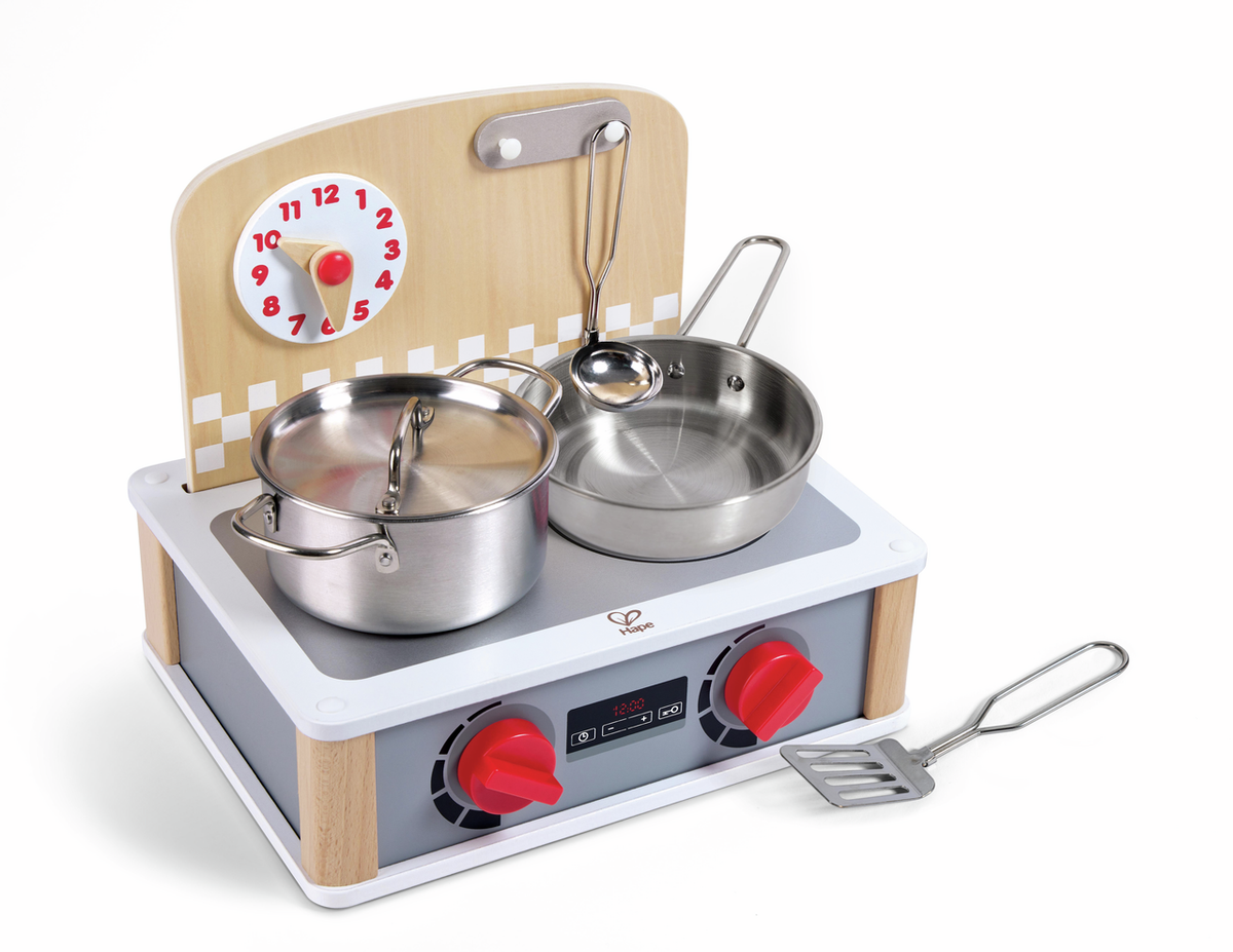 Hape - Ensemble de cuisine et de gril 2 en 1