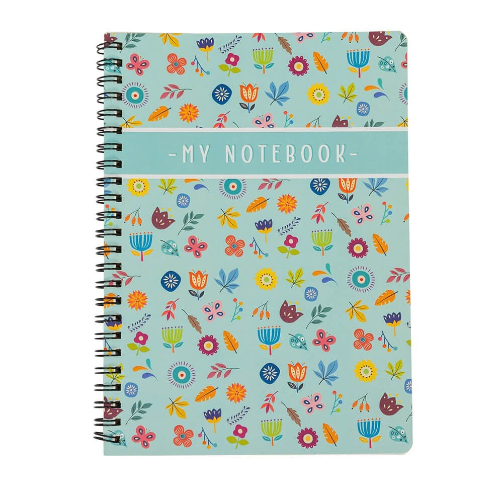 Eurekakids – Carnet à Spirale Fleurs