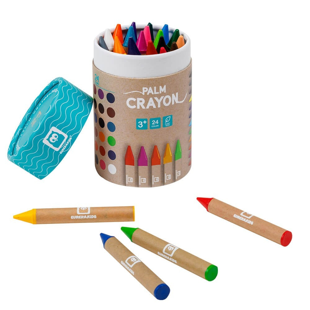 Eurekakids – Crayons Pastel 24 Pièces