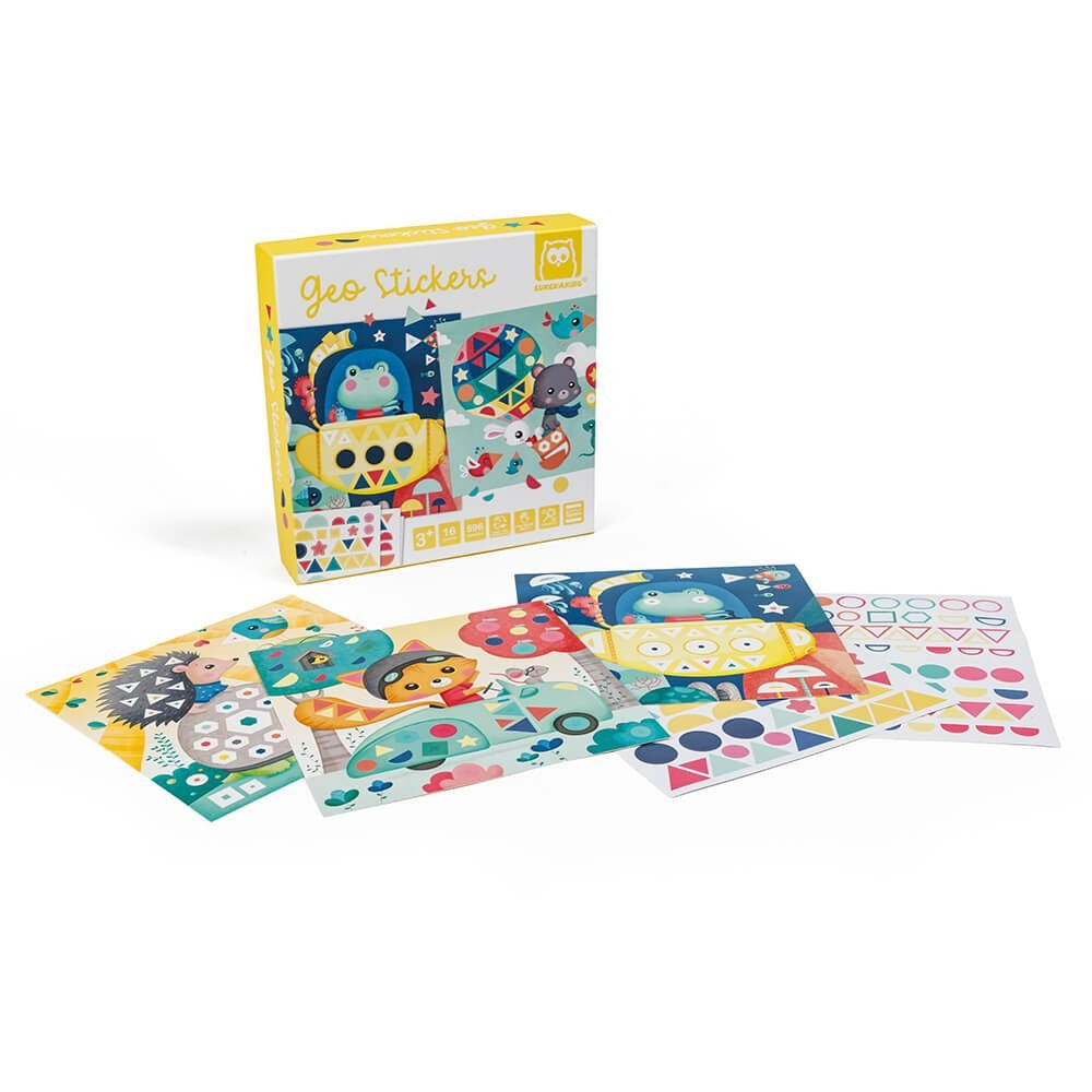 Eurekakids – Geo Sticker Kit