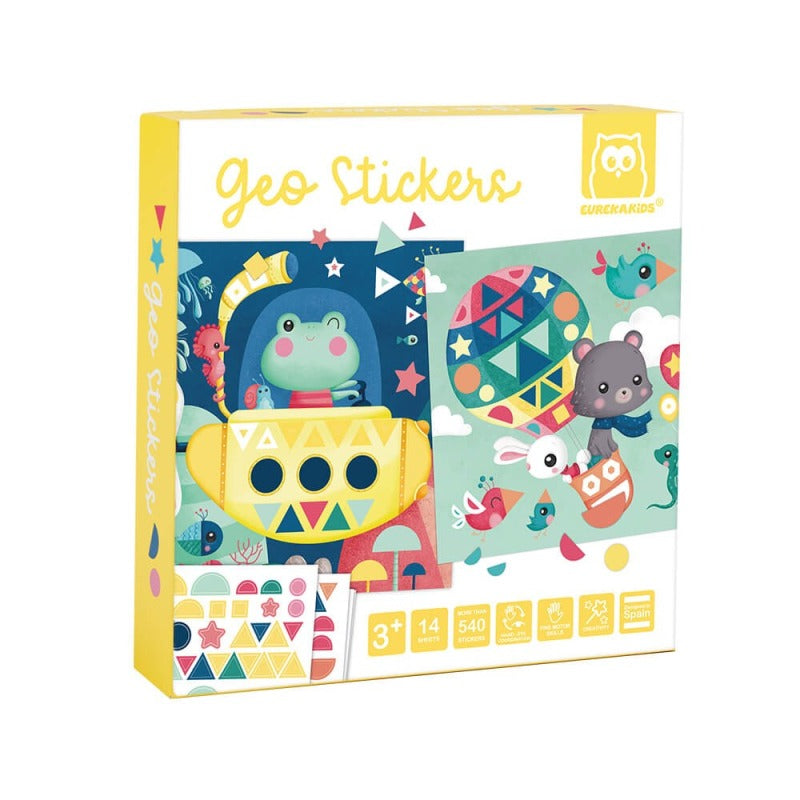 Eurekakids – Geo Sticker Kit