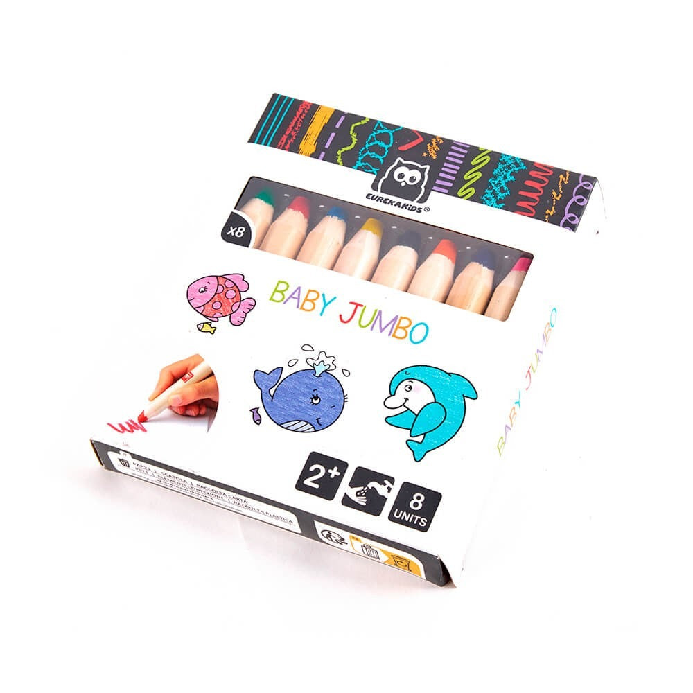 Eurekakids – Gros Crayons Bébé