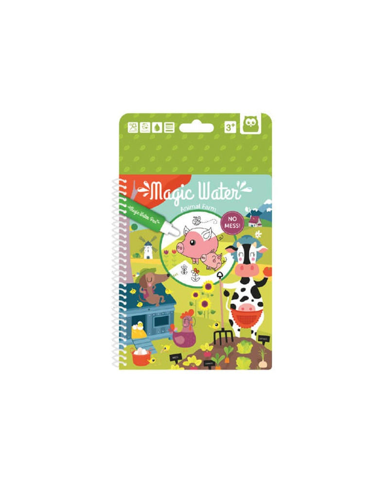 Eurekakids – Livre de Coloriage à l’Eau Ferme