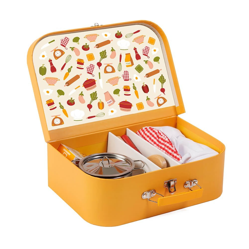 Eurekakids – Mallette de Cuisinier 15 Pièces