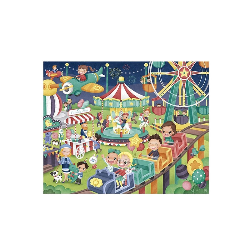 Eurekakids – Puzzle 100 Pièces Parc