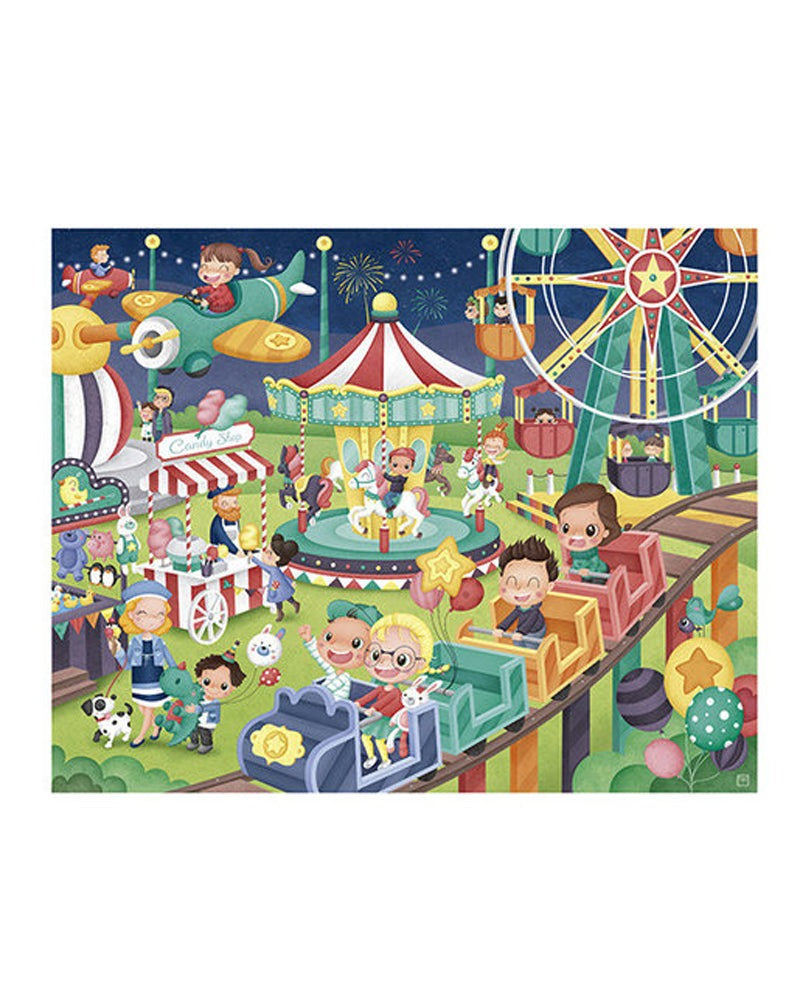 Eurekakids – Puzzle 100 Pièces Parc