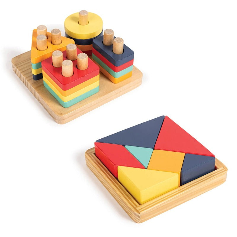 Eurekakids – Puzzle à Encastrer Montessori