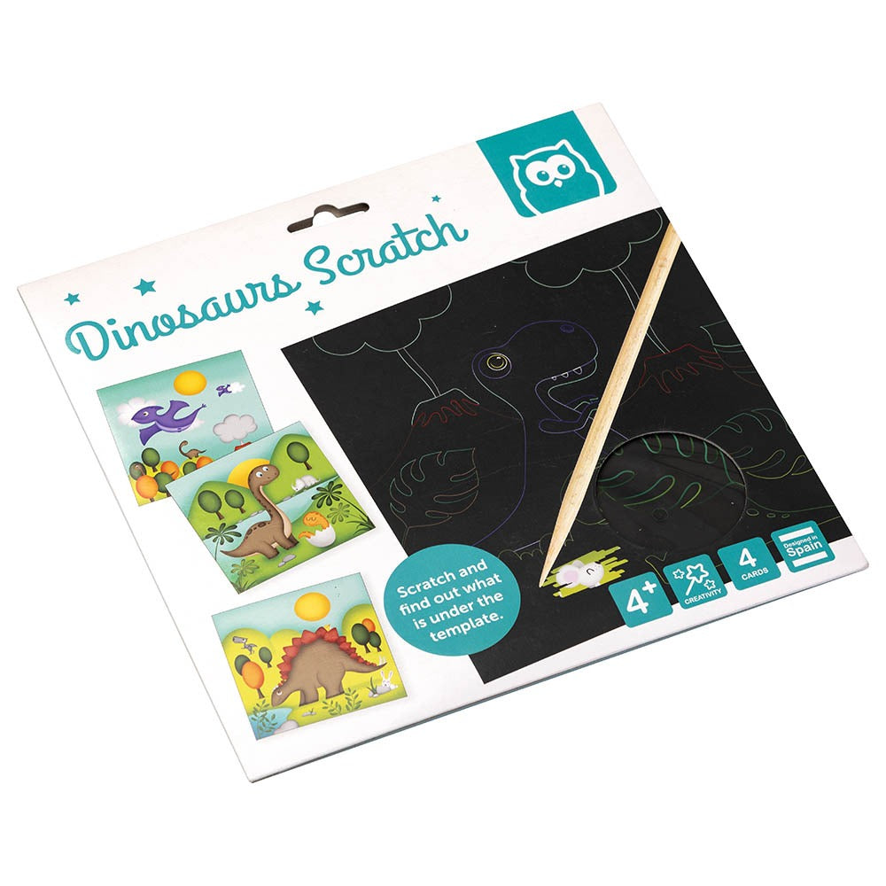 Eurekakids – Scratch Art Dinosaure