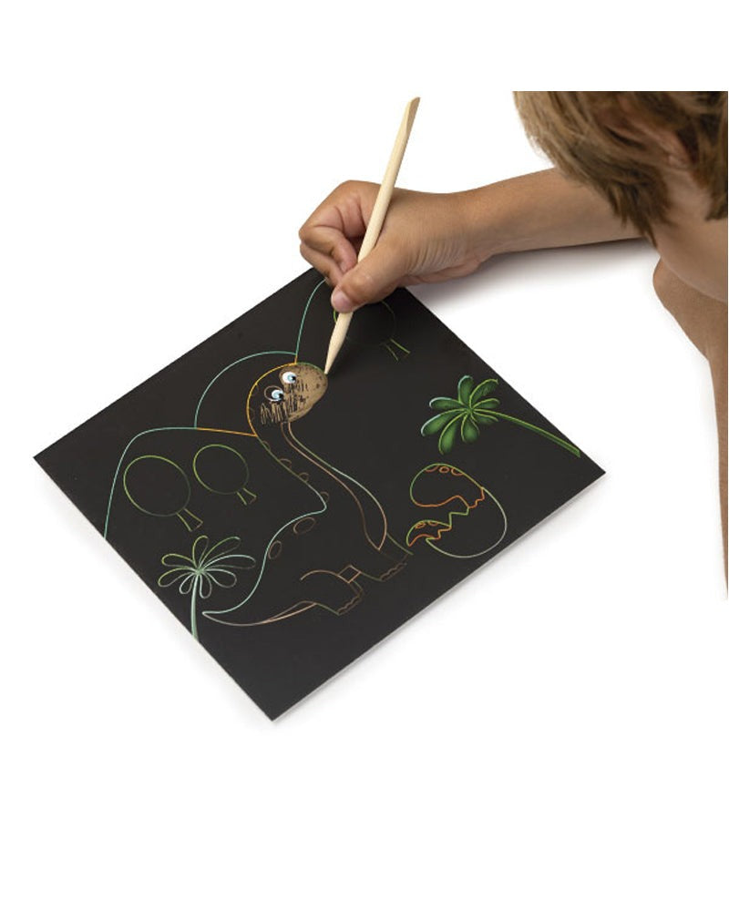 Eurekakids – Scratch Art Dinosaure