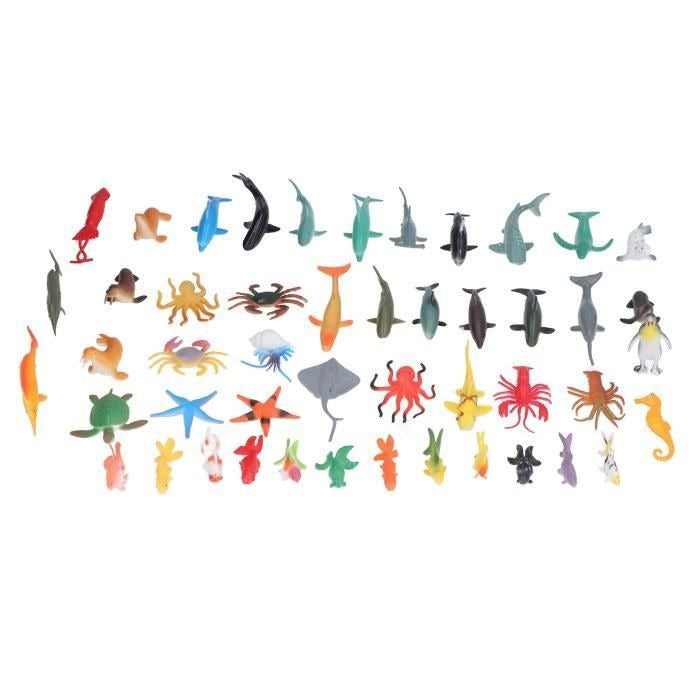 Eurekakids – Set de 14 Figurines Animaux Marins
