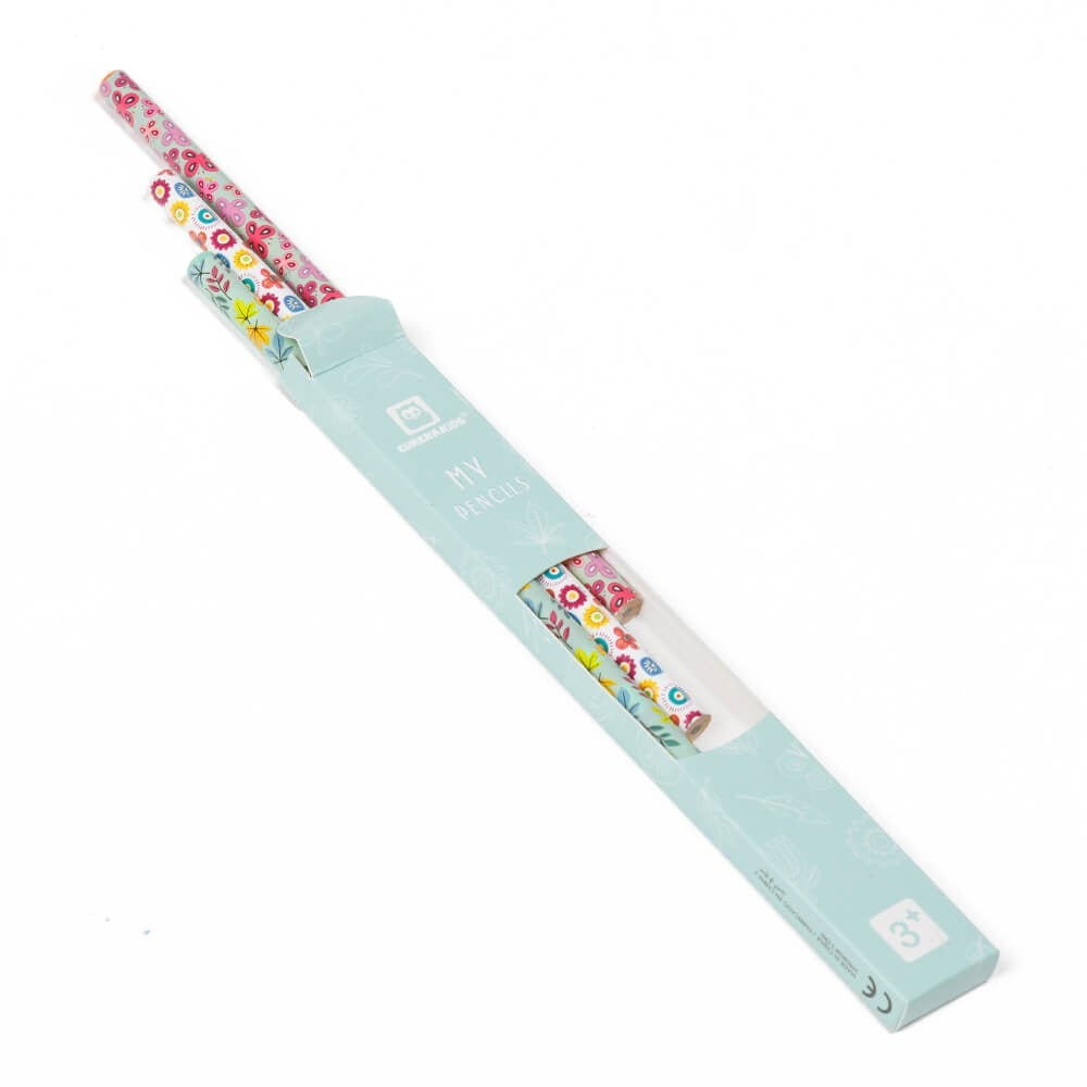 Eurekakids – Set de 3 Crayons Flower