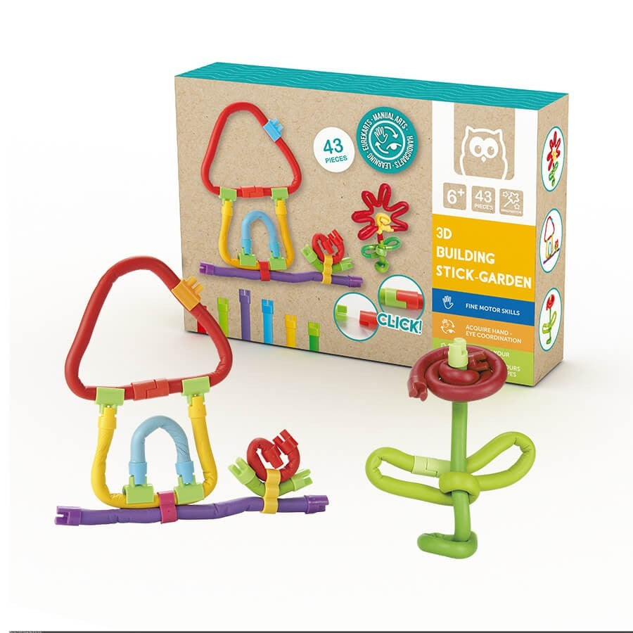 Eurekakids – Soft Building Stick 43 Pièces