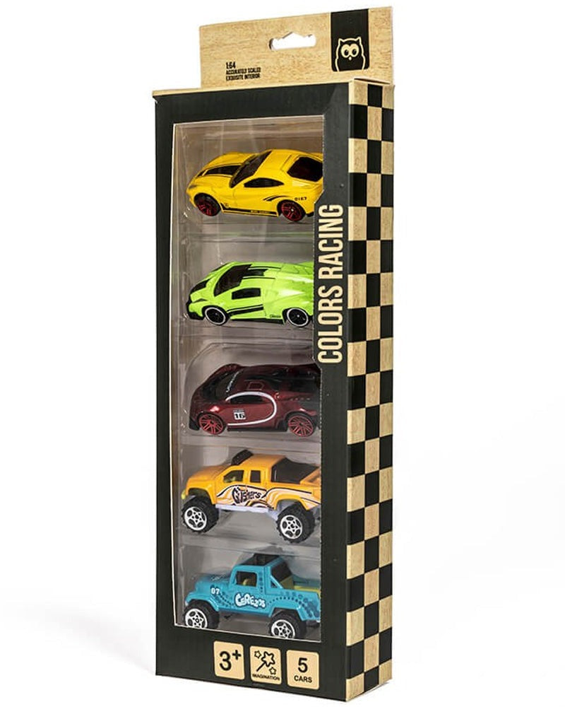 Eurekakids – Voitures Métalliques Color Racing