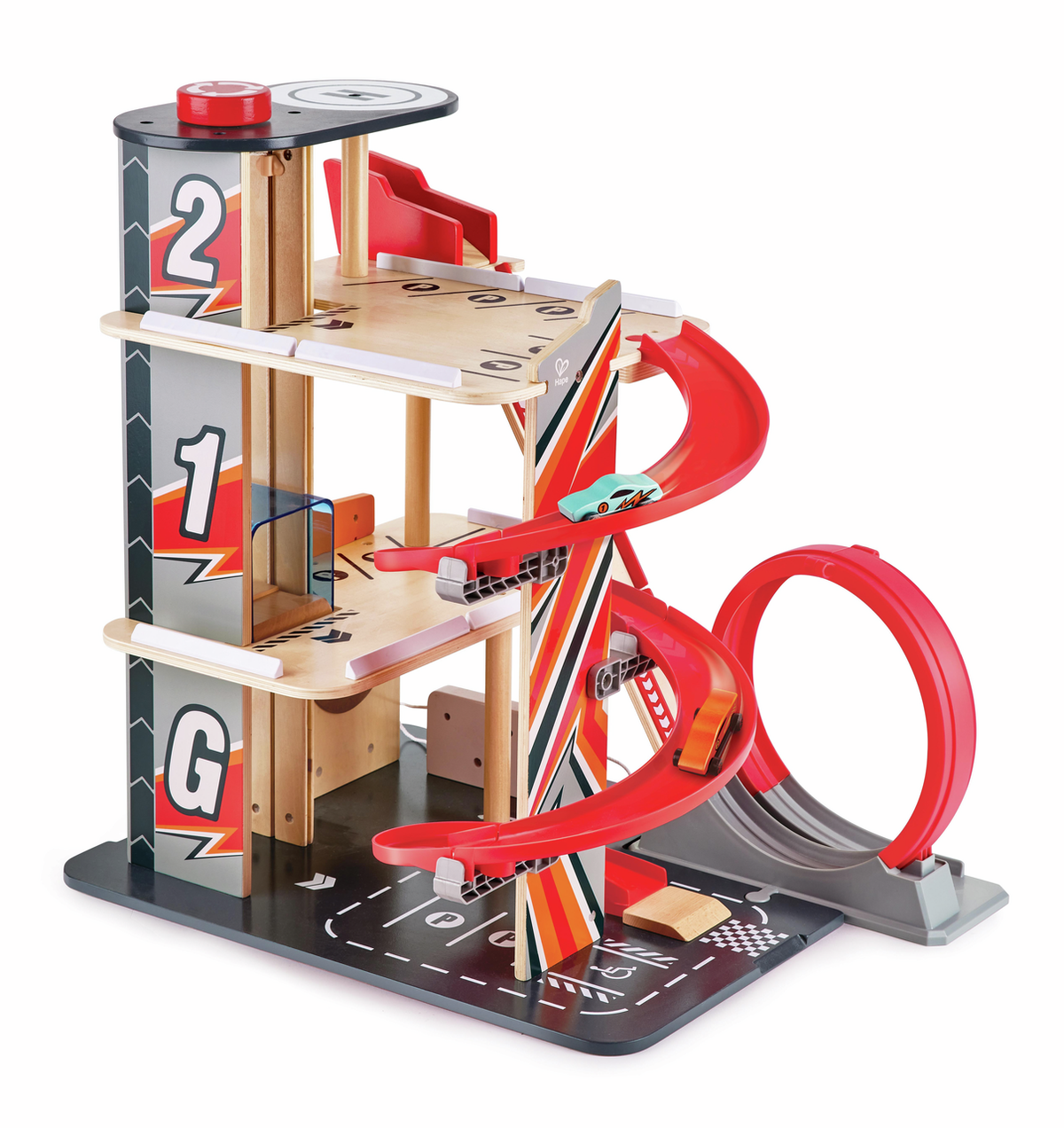 Hape - Garage de cascades Gearhead