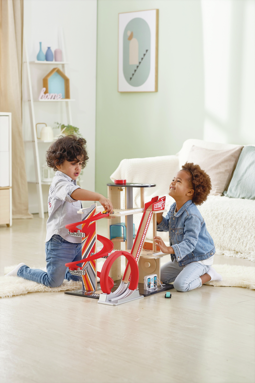 Hape - Garage de cascades Gearhead