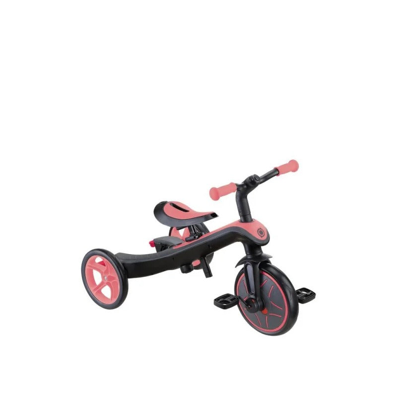 Globber – Tricycle Évolutif Explorer 4-en-1 Rose