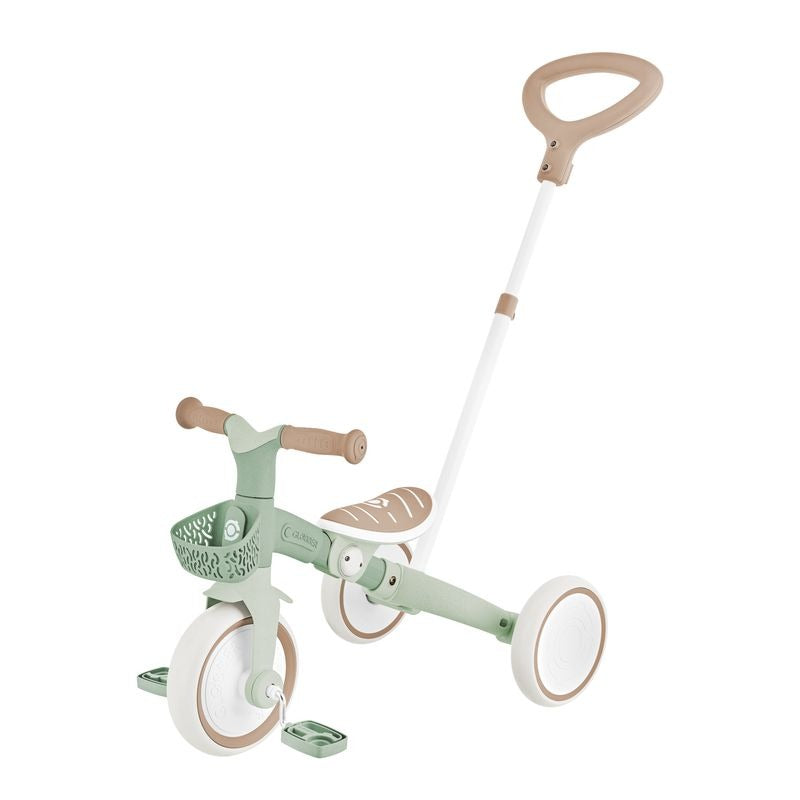 Globber – Tricycle Évolutif Learning 3-en-1+ Eco Sauge