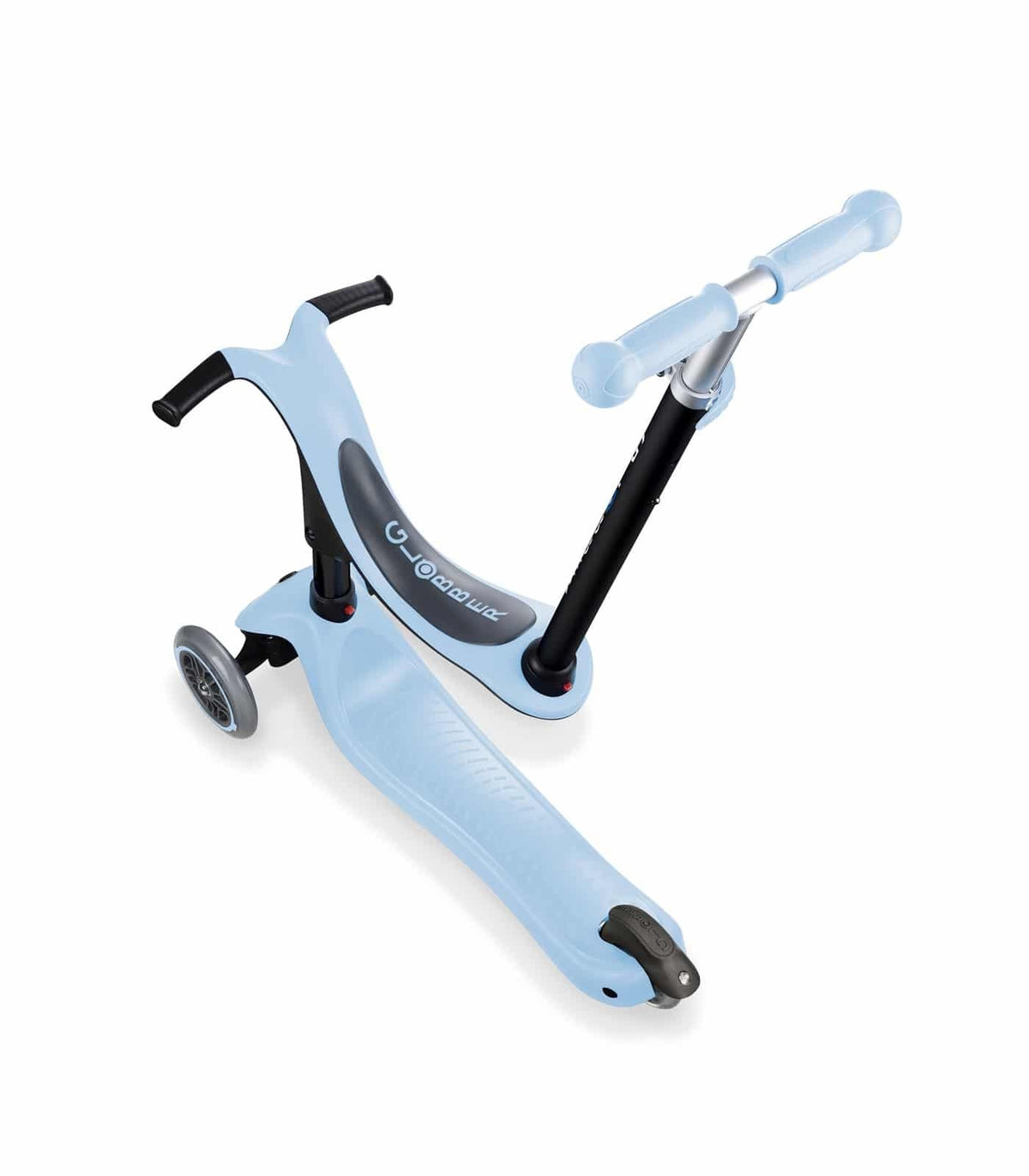 Globber – Trottinette Évolutive Go Up 4-en-1 Bleu Pastel