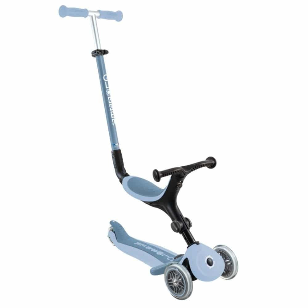 Globber – Trottinette Évolutive Go Up 4-en-1 Bleu Pastel