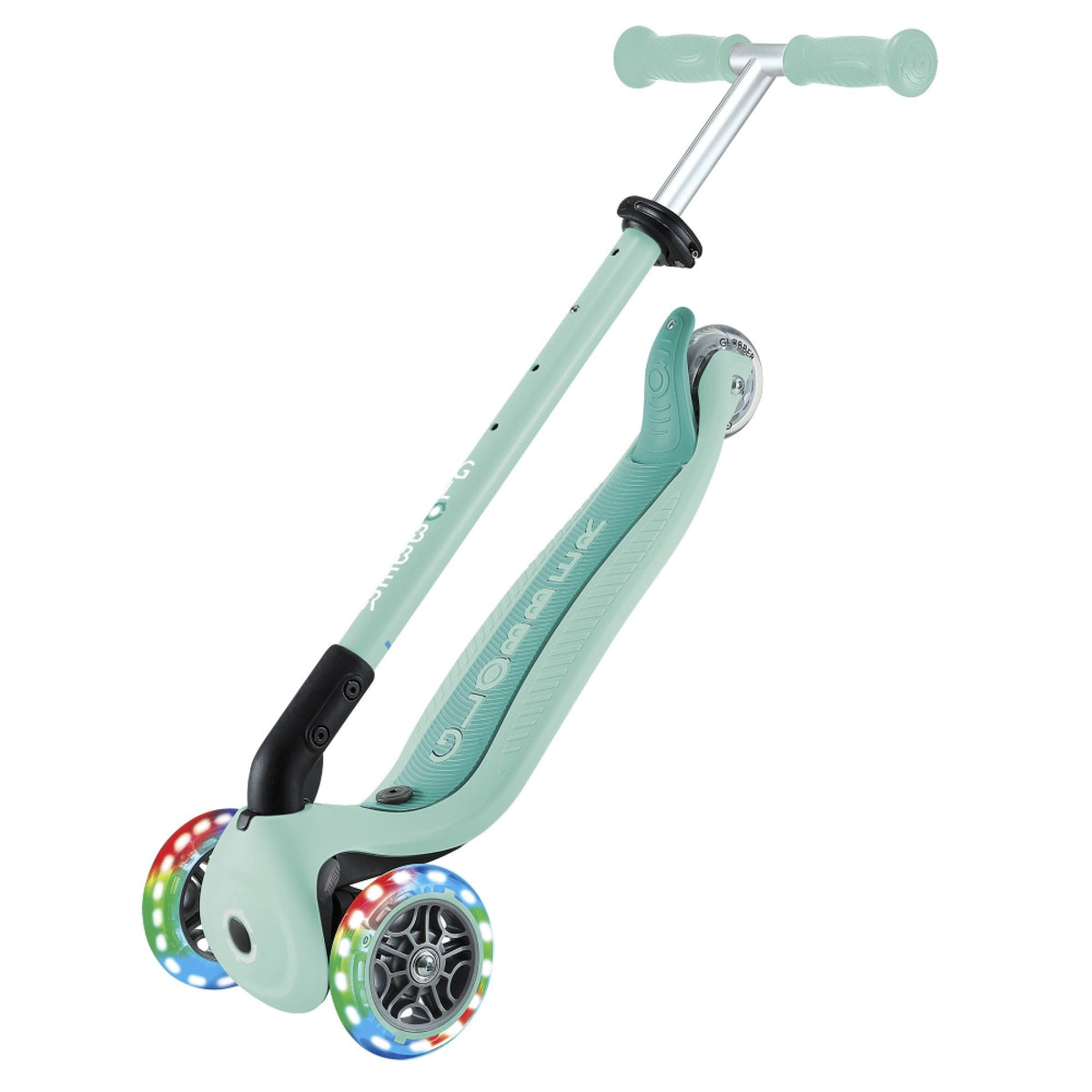 Globber – Trottinette Évolutive Go Up Active Lights Rose Pastel