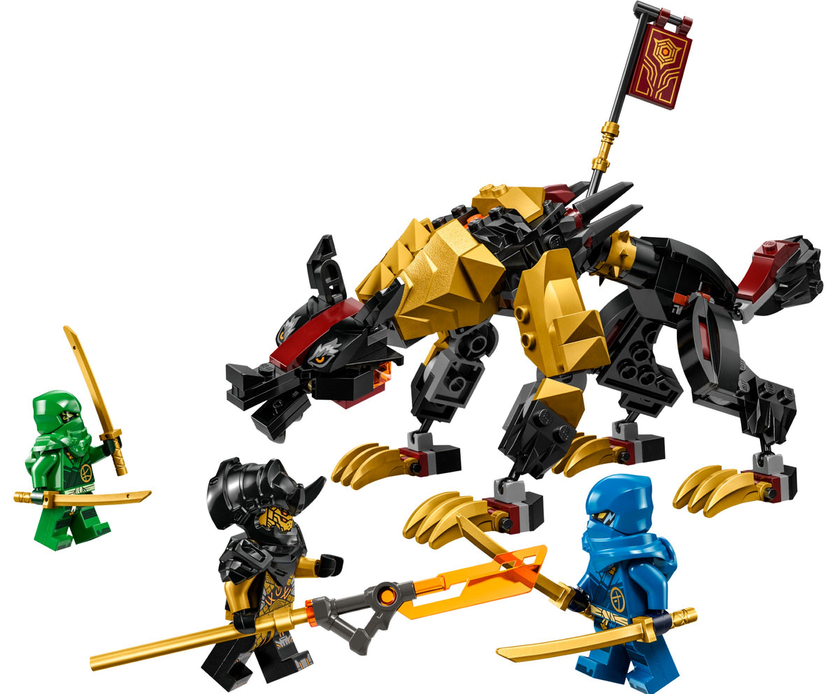 LEGO – Chien contre dragon