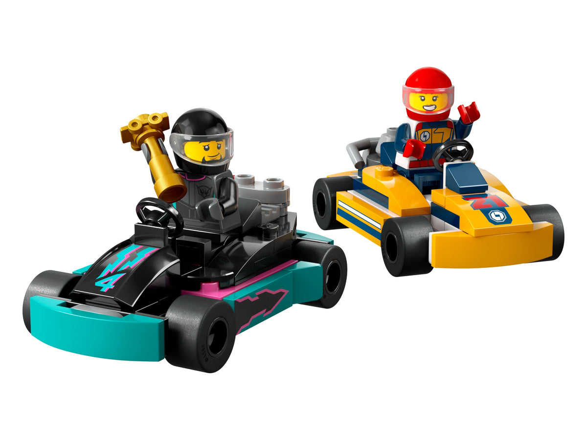 LEGO – Karts et pilotes de course City