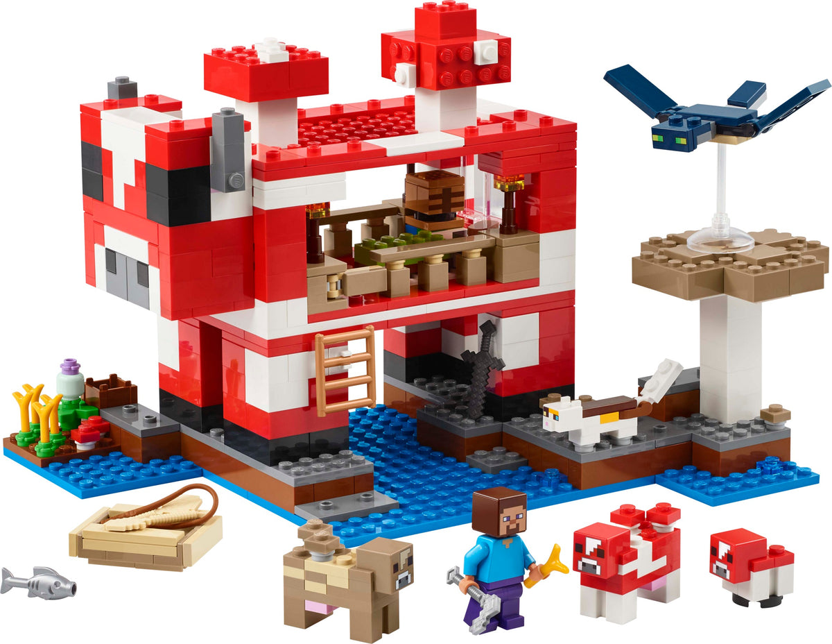 LEGO – Maison champignon Minecraft