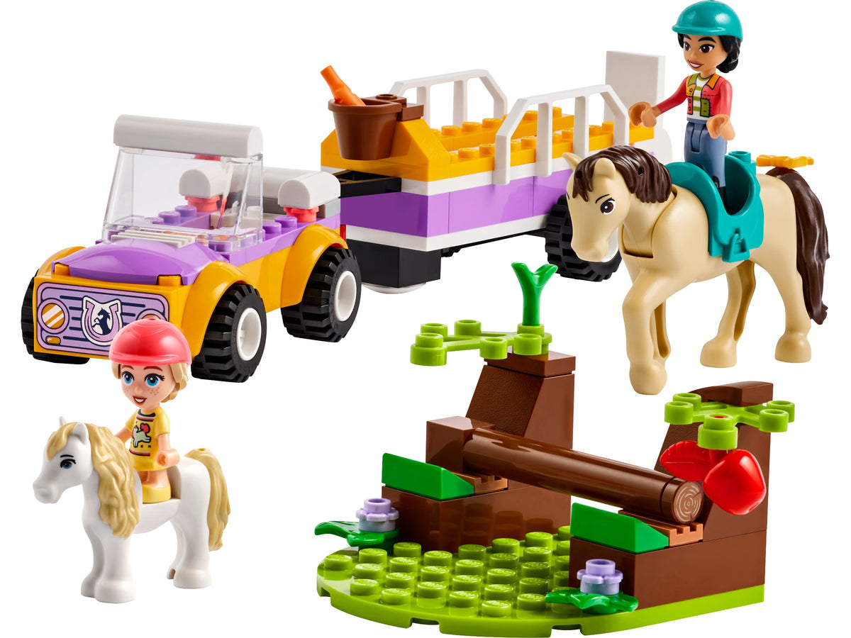LEGO – Remorque avec cheval et poney